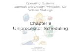 Chapter 9 Uniprocessor Scheduling Operating Systems: Internals and Design Principles, 6/E William Stallings Dave Bremer Otago Polytechnic, N.Z. ©2008,