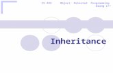 CS 222 Object Oriented Programming Using C++ Inheritance.