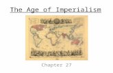The Age of Imperialism Chapter 27. Section 1-The Scramble for Africa.