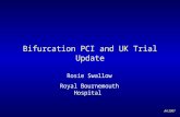 AA 2007 Bifurcation PCI and UK Trial Update Rosie Swallow Royal Bournemouth Hospital.