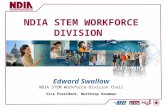 NDIA STEM WORKFORCE DIVISION Edward Swallow NDIA STEM Workforce Division Chair Vice President, Northrop Grumman
