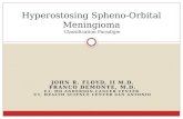 JOHN R. FLOYD, II M.D. FRANCO DEMONTE, M.D. UT, MD ANDERSON CANCER CENTER UT, HEALTH SCIENCE CENTER SAN ANTONIO Hyperostosing Spheno-Orbital Meningioma.