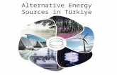 Alternative Energy Sources in Türkiye. Wind power development.