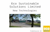 Eco Sustainable Solutions Limited Piddlehinton AD Facility New Technologies.