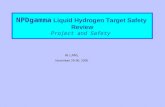 NPDgamma Liquid Hydrogen Target Safety Review Project and Safety At LANL November 29-30, 2005.