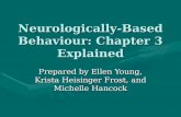 Neurologically-Based Behaviour: Chapter 3 Explained Prepared by Ellen Young, Krista Heisinger Frost, and Michelle Hancock.