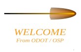 1 WELCOME From ODOT / OSP 2 Emergency Workzone Traffic Control For Emergency Responders.