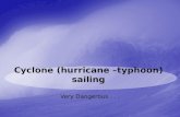 Cyclone (hurricane –typhoon) sailing Very Dangerous...