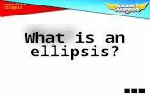 What is an ellipsis? Grammar Toolkit. An ellipsis consists of three full-stops. It has two roles. It shows that words have been deleted from a direct.