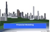 Integrated Financial ManagementMay 15 Financial Modeling.