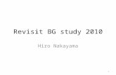 Revisit BG study 2010 Hiro Nakayama 1. BG study in 2010 Need to estimate SuperKEKB background No SuperKEKB loss simulation, no GEANT4 model at that time.