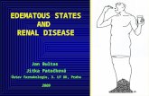 EDEMATOUS STATES AND RENAL DISEASE Jan Bultas Jitka Patočková Ústav farmakologie, 3. LF UK, Praha 2009.