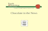 Chocolate in the News. Objectives Discuss the different types of chocolate Discuss potential health benefits of chocolate Discuss potential concerns of.