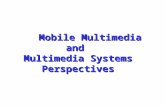 Mobile Multimedia and Multimedia Systems Perspectives Mobile Multimedia and Multimedia Systems Perspectives.