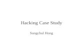 Hacking Case Study Sungchul Hong. Acme Art, Inc. Case October 31, 2001  A hacker stole credit card numbers from the online store’s database.