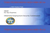 Business Unit or Product Name Confidential | Date | Other Information, if necessary © 2009 IBM Corporation OESC Employer Portal OESC EZ Tax Express Oklahoma.