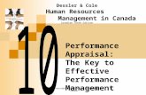 Copyright © 2008 Pearson Education Canada Performance Appraisal: The Key to Effective Performance Management Dessler & Cole Human Resources Management.