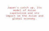 Japan’s catch up, its model of Asian capitalism and its impact on the Asian and global economy.