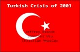 Turkish Crisis of 2001 Jeffrey Brandt Jennifer Hsu Christian Wheeler.