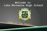 Welcome to Lake Minneola High School Home of the Hawks!