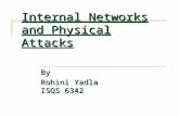 Internal Networks and Physical Attacks By Rohini Yadla ISQS 6342.
