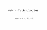 Web - Technologies Juha Puustjärvi. 2 Course book : M.C. Daconta, L.J. Obrst, and K.T. Smith. The Semantic Web: A Guide to the Future of XML, Web Services,