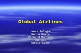Global Airlines James Bolegoh Mauro Horie Richard Konings Zhe Liu Robbie Lydon.