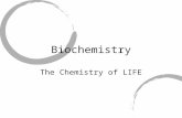Biochemistry The Chemistry of LIFE. Atoms The smallest unit of matter.