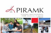 Pirkanmaan ammattikorkeakoulu PIRAMK University of Applied Sciences.
