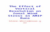 The Effect of Vertical Resolution on Zonal Wind Stress in AMIP Runs Glenn.White@noaa.gov.