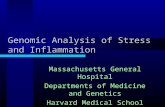 Massachusetts General Hospital Departments of Medicine and Genetics Harvard Medical School Boston University Genomic Analysis of Stress and Inflammation.