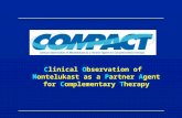 Clinical Observation of Montelukast as a Partner Agent for Complementary Therapy.