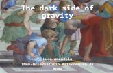 SAIT 2008 Luca Amendola INAF/Osservatorio Astronomico di Roma The dark side of gravity.