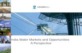 India Water Markets and Opportunities A Perspective.