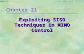 © Goodwin, Graebe, Salgado, Prentice Hall 2000 Chapter 21 Exploiting SISO Techniques in MIMO Control.