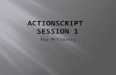 Roy McElmurry. ActionScript : an object-oriented programming language similar to JavaScript MXML : A flavor of XML that helps simplify user interface.