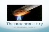 Thermochemistry AP Chemistry Unit 6. Thermodynamics Thermodynamics is the study of energy and its interconversions.