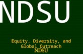 NDSU Equity, Diversity, and Global Outreach. Presenter Biography Vice President, Equity, Diversity & Global Outreach  Executive Director Chief Diversity.