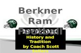 1970-2010 History and Tradition by Coach Scott Sellers.