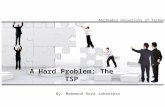 A Hard Problem: The TSP By: Mahmood Reza Jahanseir Amirkabir University of Technology.