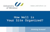 How Well is Your Site Organized?. Agenda  Information Architecture / Navigation  What Does the User Want?  How to Organize Information  Best Practices.
