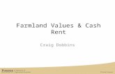 Farmland Values & Cash Rent Craig Dobbins. 2011 Purdue Land Value Survey Cash Rent Results.