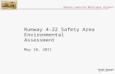 Auburn-Lewiston Municipal Airport Runway 4-22 Safety Area Environmental Assessment May 10, 2011.