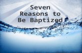 Baptism is a command of God (Acts 10:48; Matthew 28:20; Mark 16:15-16)