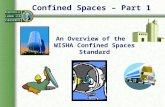Confined Spaces – Part 1 An Overview of the WISHA Confined Spaces Standard.