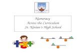 Numeracy Across the Curriculum St. Ninian’s High School.