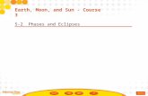 5-2 Phases and Eclipses Earth, Moon, and Sun - Course 3.