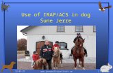 2015-06-09  Use of IRAP/ACS in dog Sune Jerre.