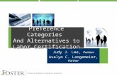 Judy J. Lee, Partner Avalyn C. Langemeier, Partner Preference Categories And Alternatives to Labor Certification.