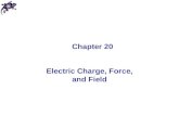 Chapter 20 Electric Charge, Force, and Field. Properties of Electric Charges Two types of charges exist (named by Benjamin Franklin): positive and negative.
